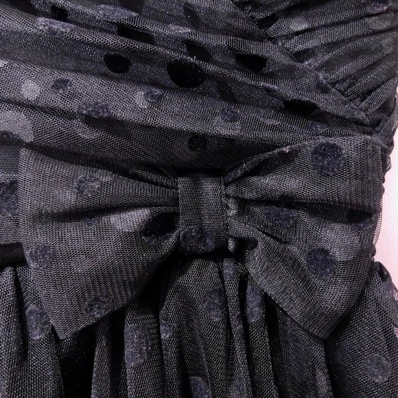 Black Tulle Formal Dress - Picture 4 of 7